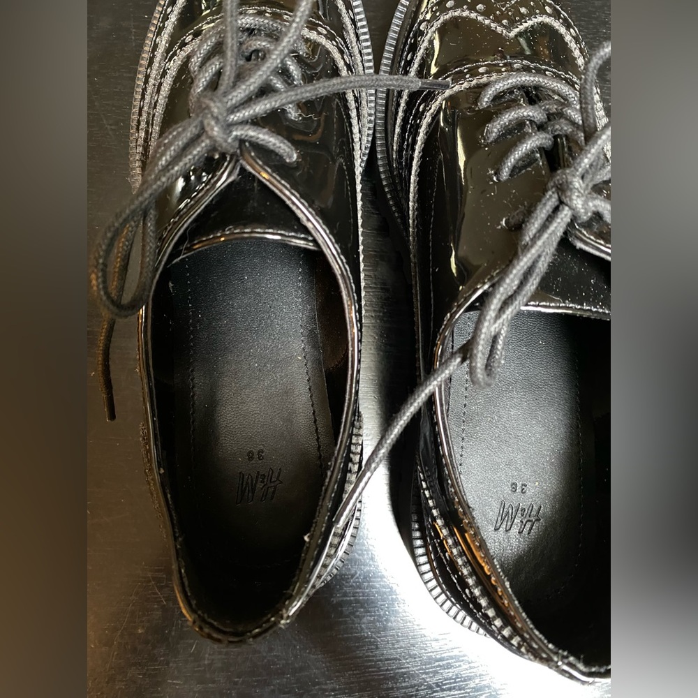 Chunky Platform Oxford Loafers - image 7